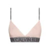 Calvin Klein Low Support Sport-BH Damen - Rosa, Silber