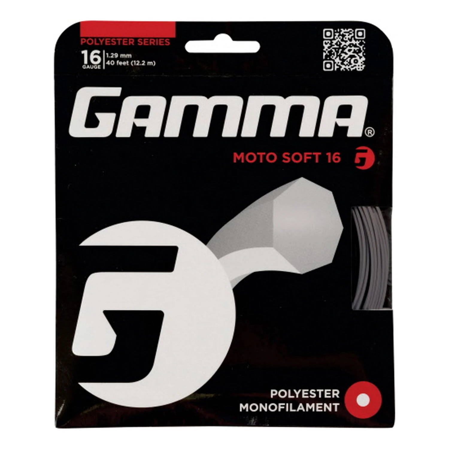 GAMMA Moto Soft Charcoal Saitenset 12,2m - Grau 1 GAMMA Moto Soft Charcoal Saitenset 12,2m - Grau