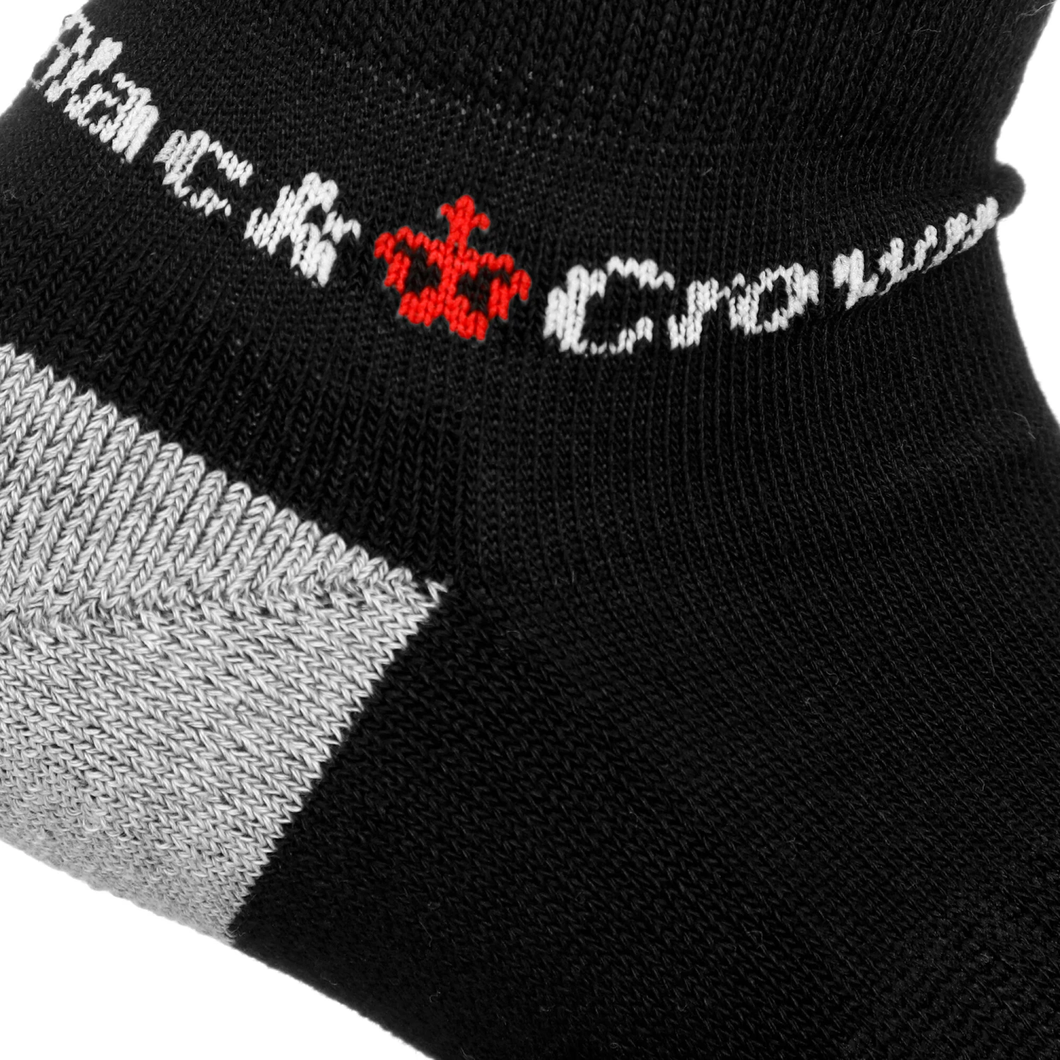 BLACK CROWN Sportsocken - Schwarz, Grau 2 BLACK CROWN Sportsocken - Schwarz, Grau – Bild 2