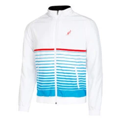 Australian Tuta Smash Trainingsanzug Herren - Weiß, Blau -Tennis-Peters 00154000 10