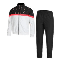 Australian Smash Stripe Trainingsanzug Herren - Schwarz, Weiß -Tennis-Peters 00168000 000