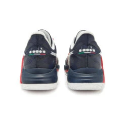 Diadora B.Icon 2 Allcourtschuh Herren - Dunkelblau, Rot -Tennis-Peters 00300000 0 2