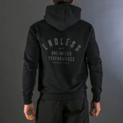 Endless Rush Hoody Herren - Schwarz, Neongelb -Tennis-Peters 00350000 11