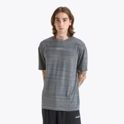 Diadora Be One Fit T-Shirt Herren - Grau -Tennis-Peters 00403000 13
