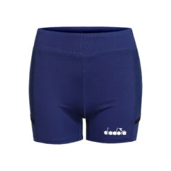 Diadora Pocket Short Tight Damen - Blau -Tennis-Peters 00414000 000