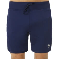 Hydrogen Tech Shorts Herren - Dunkelblau, Silber -Tennis-Peters 00472000 20