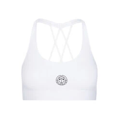 BIDI BADU Letty Tech Strappy Sport-BH Damen - Weiß, Schwarz