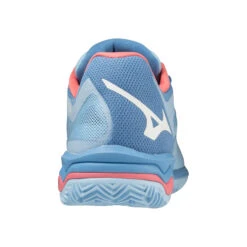 Mizuno Wave Exceed Light Sandplatzschuh Damen - Blau, Koralle 8 Mizuno Wave Exceed Light Sandplatzschuh Damen - Blau, Koralle -Tennis-Peters 00708000 0 2