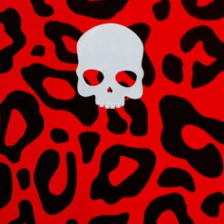 Hydrogen Tech Panther Kleid Damen - Rot, Schwarz