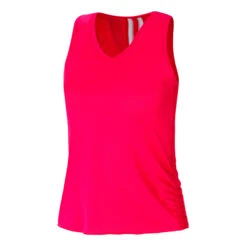 Pindot V-Neck Tank-Top Special Edition Damen - Pink, Weiß 7 Pindot V-Neck Tank-Top Special Edition Damen - Pink, Weiß -Tennis-Peters 00905000 000