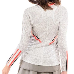 Animal Instinct Longsleeve Damen - Weiß, Mehrfarbig -Tennis-Peters 01194000 12