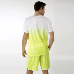 BIDI BADU Henry 2.0 Tech Shorts Special Edition Herren - Neongelb, Creme -Tennis-Peters 01264000 11