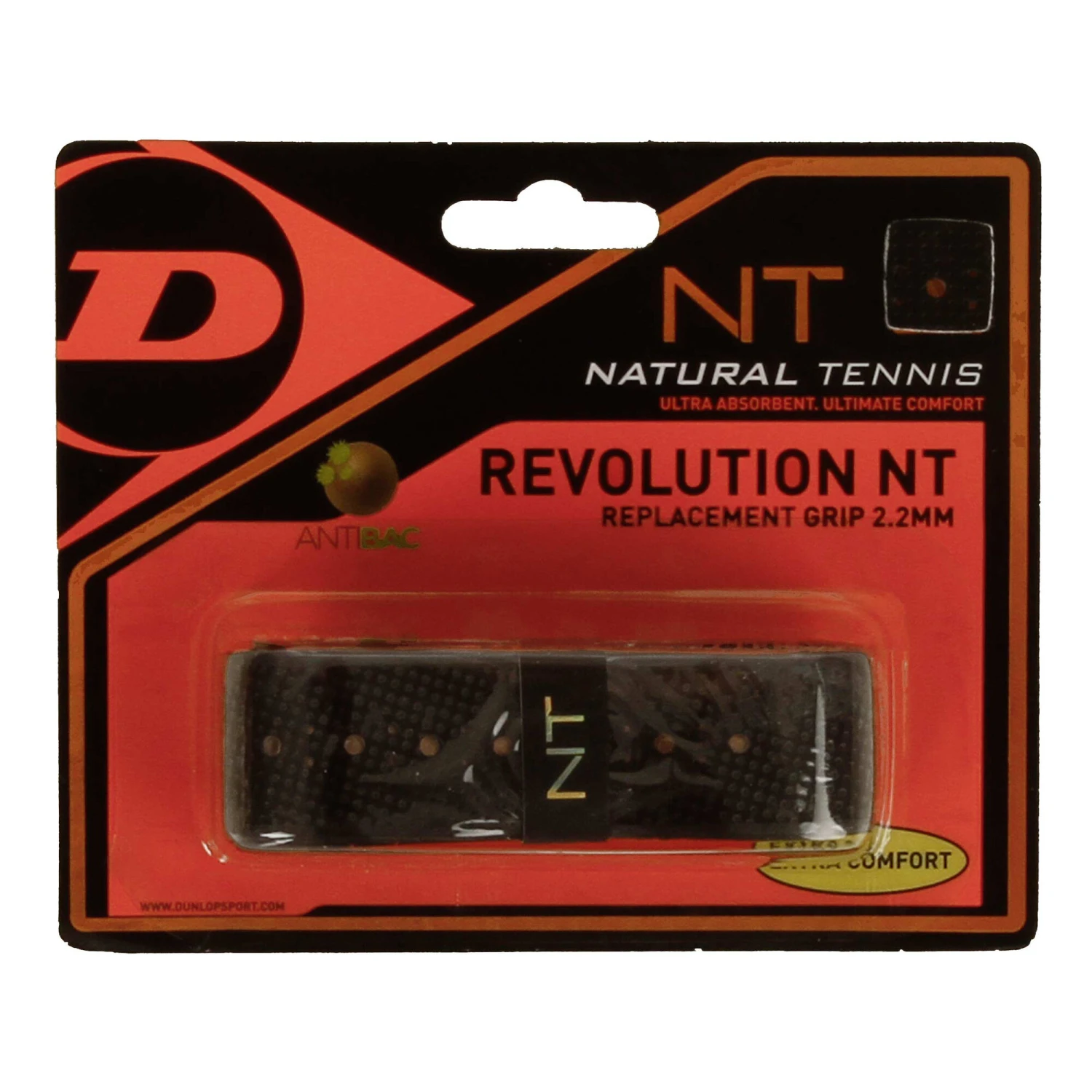 Dunlop Revolution NT Replacement Grip 1er Pack - Schwarz 1 Dunlop Revolution NT Replacement Grip 1er Pack - Schwarz