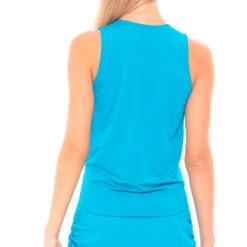 Real Love Tank-Top Damen - Blau -Tennis-Peters 01314000 14