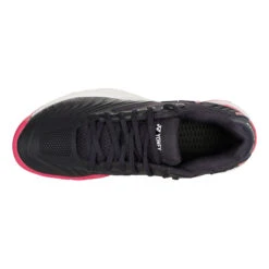 YONEX Power Cushion Eclipsion 4 Sandplatzschuh Damen - Dunkelblau, Pink -Tennis-Peters 01400000 0 4