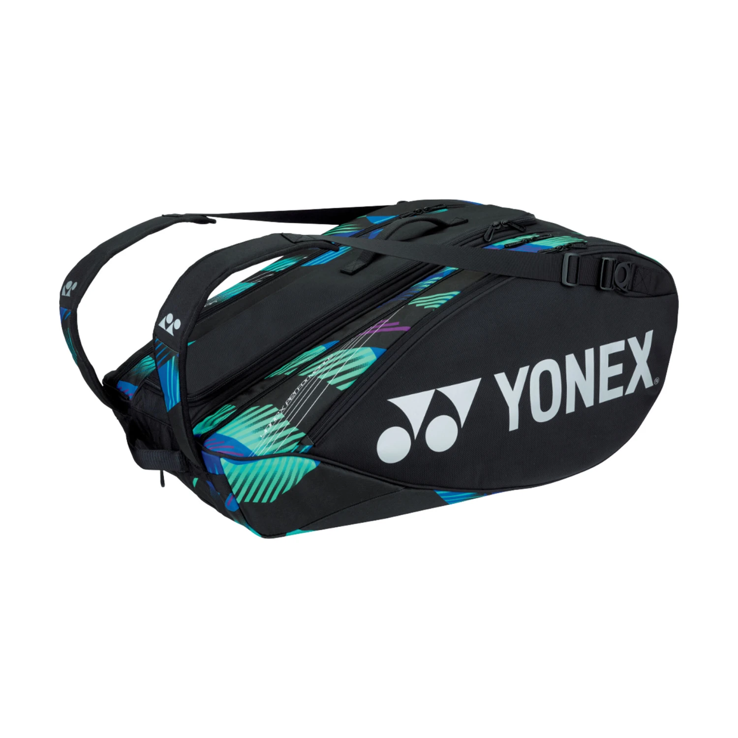 YONEX Pro Racquet Bag Schlägertasche 9er - Grün, Lila 1 YONEX Pro Racquet Bag Schlägertasche 9er - Grün, Lila