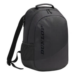 Dunlop CX-Club Rucksack - Schwarz, Schwarz Glänzend