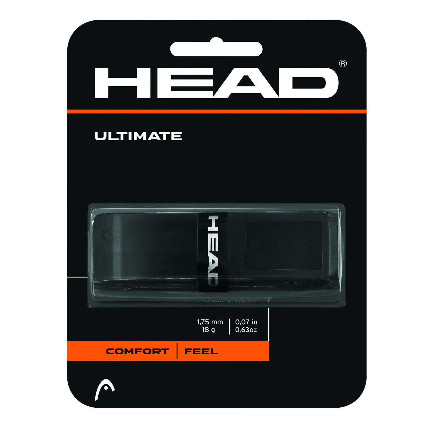 Head Ultimate 1er Pack - Schwarz 1 Head Ultimate 1er Pack - Schwarz