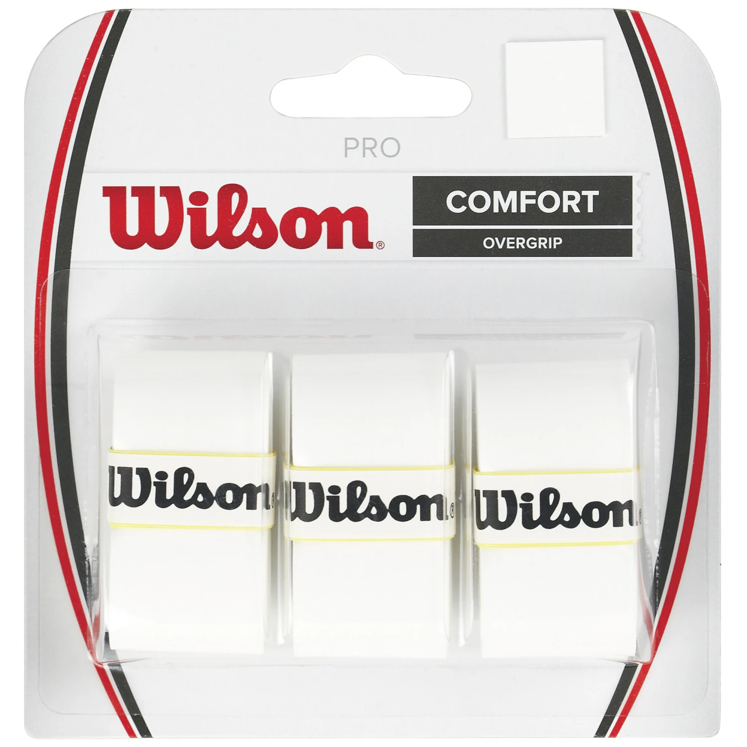 Wilson Pro Overgrip 3er Pack - Weiß 2 Wilson Pro Overgrip 3er Pack - Weiß – Bild 2