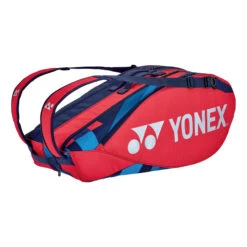 YONEX Pro Racquet Bag Schlägertasche 8er - Rot, Blau