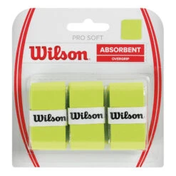 Wilson Soft Overgrip 3er Pack - Grün