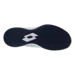 Lotto Mirage 200 Sandplatzschuh Herren - Weiß, Dunkelblau