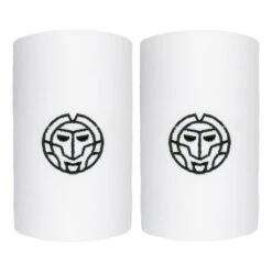 BIDI BADU Cody Code Move Long Schweißband 2er Pack - Weiß, Schwarz