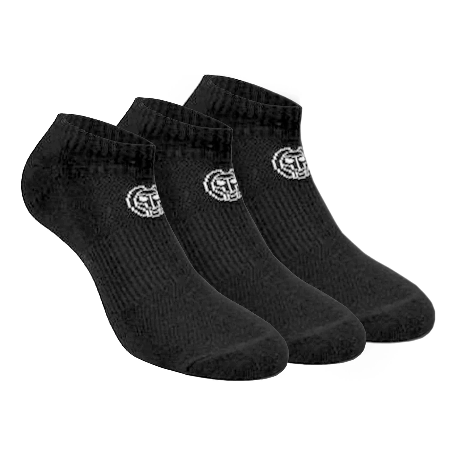BIDI BADU No Party No Show Move Tennissocken 3er Pack - Schwarz, Weiß 1 BIDI BADU No Party No Show Move Tennissocken 3er Pack - Schwarz, Weiß
