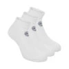 BIDI BADU No Party No Show Move Tennissocken 3er Pack - Weiß, Schwarz