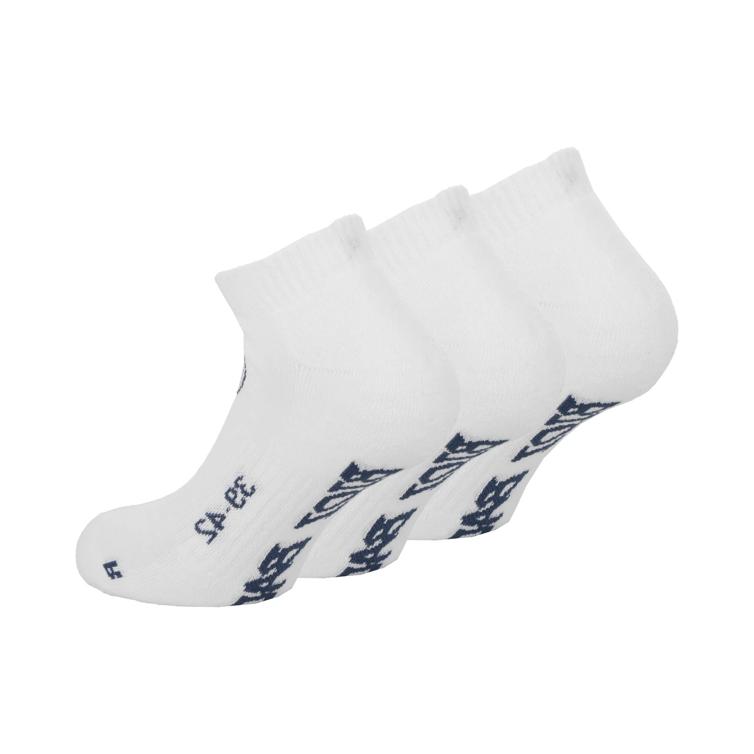 BIDI BADU No Party No Show Move Tennissocken 3er Pack - Weiß, Schwarz 2 BIDI BADU No Party No Show Move Tennissocken 3er Pack - Weiß, Schwarz – Bild 2