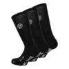 BIDI BADU Don Carlito Crew Move Tennissocken 3er Pack - Schwarz, Weiß