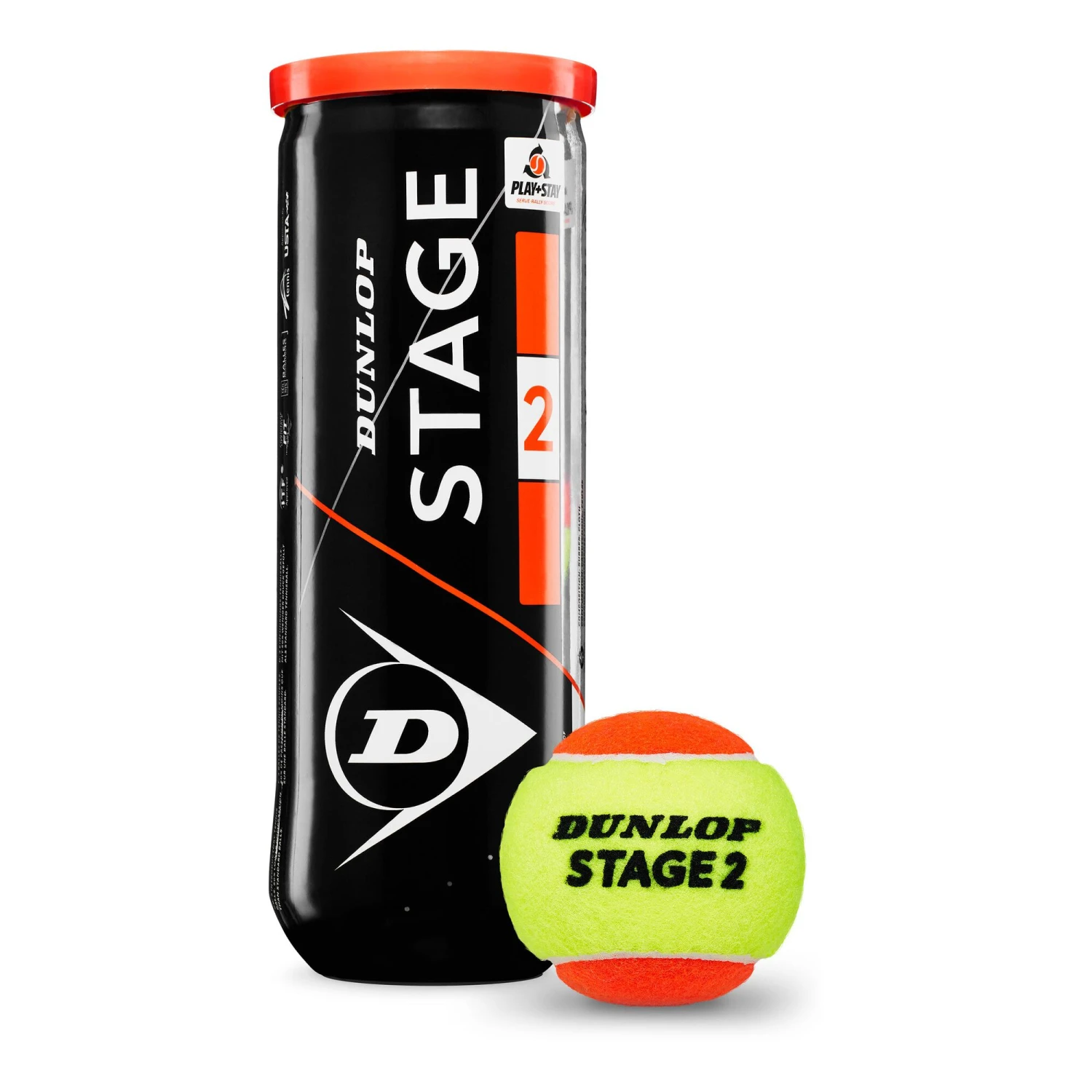 Dunlop Mini Tennis (Stage 2) 3er Dose 2 Dunlop Mini Tennis (Stage 2) 3er Dose – Bild 2