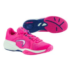 Head Sprint 3.5 Allcourtschuh Kinder - Pink, Weiß