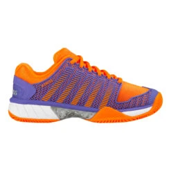 K-Swiss Hypercourt Express HB Clay Sandplatzschuh Exklusiv Damen - Lila, Orange -Tennis-Peters 01832000 0 1