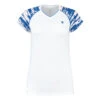 K-Swiss Hypercourt 2 T-Shirt Damen - Weiß, Mehrfarbig