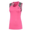 Dunlop Game Tank-Top Damen - Pink, Mehrfarbig
