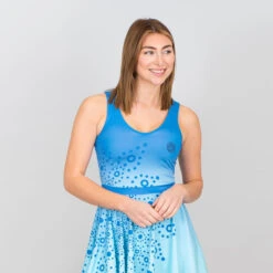 BIDI BADU Colortwist 2in1 Kleid Damen - Türkis, Blau -Tennis-Peters 01938000 16