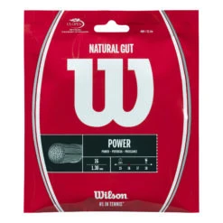 Wilson Natural Gut Saitenset 12,2m - Nude -Tennis-Peters 02009000 000