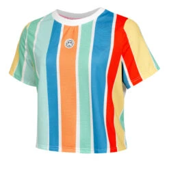 BIDI BADU Paris T-Shirt Damen - Mehrfarbig -Tennis-Peters 02044000 000