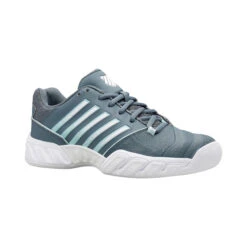 K-Swiss Big-Shot Light 4 Teppichschuh Damen - Grau, Weiß -Tennis-Peters 02080000 000