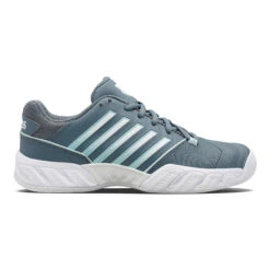 K-Swiss Big-Shot Light 4 Teppichschuh Damen - Grau, Weiß -Tennis-Peters 02080000 0 1