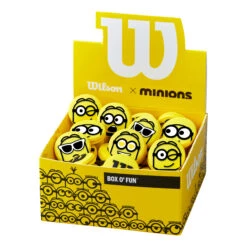 Wilson Minions Vibrations Dämpfer 50er Box - Hellblau, Gelb 9 Wilson Minions Vibrations Dämpfer 50er Box - Hellblau, Gelb -Tennis-Peters 0211600000 000