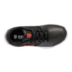 K-Swiss Express Omni Allcourtschuh Kinder - Schwarz, Orange -Tennis-Peters 02120000 0 4