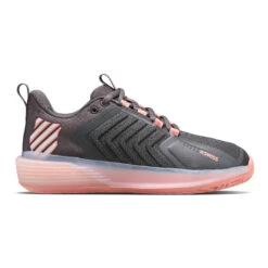 K-Swiss Hypercourt Ultrashot 3 Allcourtschuh Damen - Schwarz, Orange 13 K-Swiss Hypercourt Ultrashot 3 Allcourtschuh Damen - Schwarz, Orange -Tennis-Peters 02144000 0 1