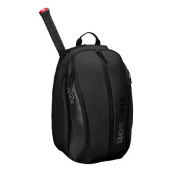 Wilson Federer DNA Rucksack - Schwarz, Schwarz Glänzend -Tennis-Peters 0217400000 10