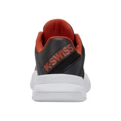 K-Swiss Court Express Teppichschuh Kinder - Schwarz, Orange -Tennis-Peters 02177000 0 2
