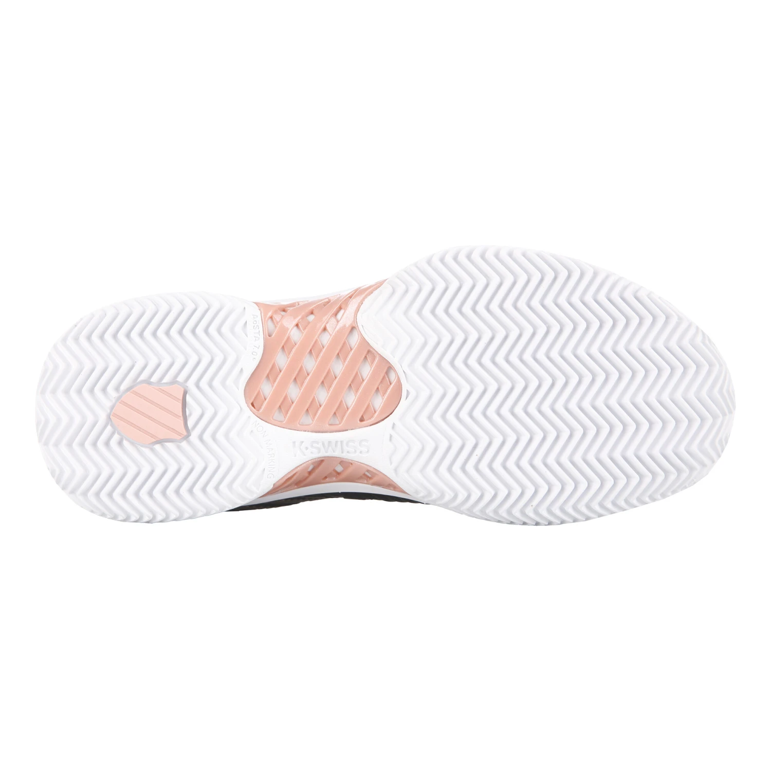 K-Swiss Hypercourt Express 2 Sandplatzschuh Damen - Schwarz, Gold 4 K-Swiss Hypercourt Express 2 Sandplatzschuh Damen - Schwarz, Gold – Bild 4