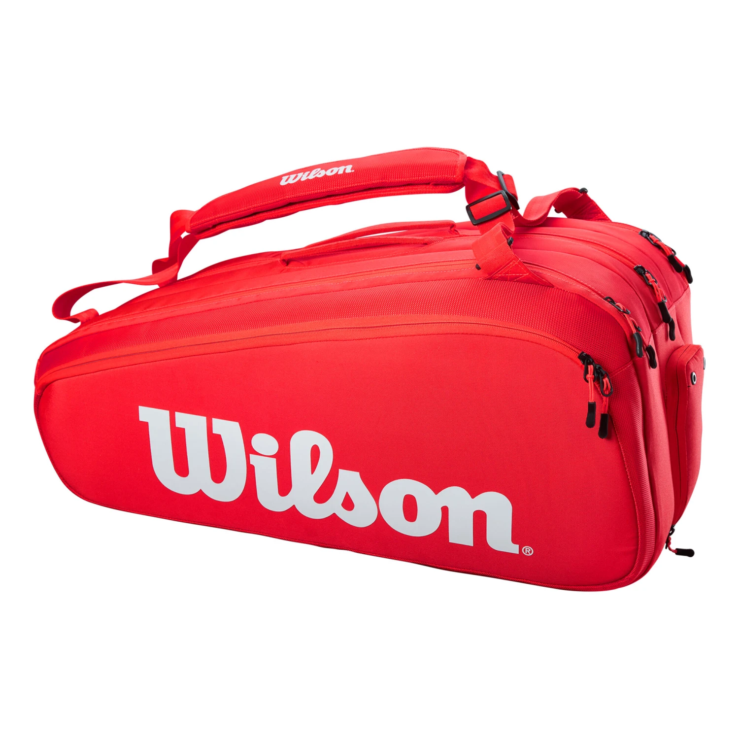 Wilson Super Tour Schlägertasche 15er - Rot, Weiß 1 Wilson Super Tour Schlägertasche 15er - Rot, Weiß