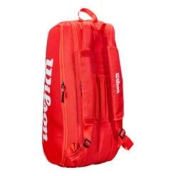 Wilson Super Tour Schlägertasche 6er - Rot, Weiß -Tennis-Peters 0220700000 0 2