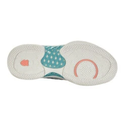 K-Swiss Hypercourt Express 2 AC Allcourtschuh Damen - Weiß, Mint -Tennis-Peters 02227000 0 5